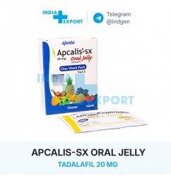 APCALIS SX ORAL JELLY 20 APCALIS SX ORAL JELLY 20