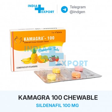Ціна KAMAGRA 100 CHEWABLE купити в Україні