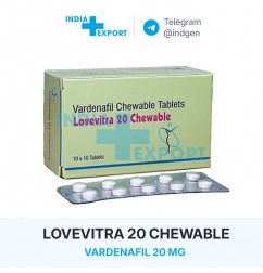 LOVEVITRA CHEWABLE 20 LOVEVITRA CHEWABLE 20