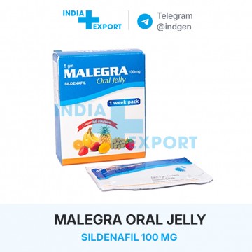 Ціна MALEGRA ORAL JELLY 100 купити в Україні