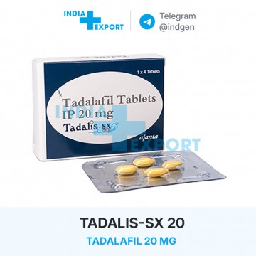 Ціна TADALIS SX 20 купити в Україні