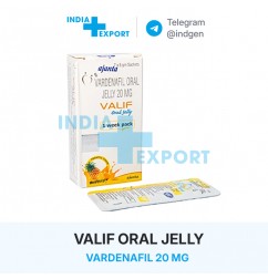 Левітра VALIF ORAL JELLY 20 мг Левітра VALIF ORAL JELLY 20 мг